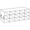 Cole-Parmer Upright Freezer Drawer Rack for Standard 3.75" High Boxes, 5 x 3 Array