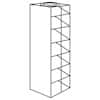 Cole-Parmer Vertical/Chest Rack for Large 3.75" High Boxes, 7 box capacity