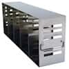 Cole-Parmer Adjustable Upright Freezer Rack for Standard 2" & 3" Boxes; holds (25) 2", (10) 3", or (15) 2"+(5) 3" boxes