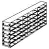 Cole-Parmer Upright Freezer Drawer Rack for Microtube Boxes with 1 1/2" Max Height, 6 x 6 Array
