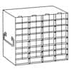 Cole-Parmer Upright Freezer Rack for 0.2 mL Tube 96-Well PCR Boxes, 4 x 8 Array