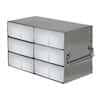 Cole-Parmer Upright Freezer Rack for 50-Cell 0.5 mL Microtube Boxes, 2 x 3 x 2 Array