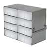 Cole-Parmer Upright Freezer Rack for 50-Cell 0.5 mL Microtube Boxes, 2 x 4 x 2 Array
