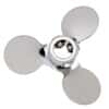 Cole-Parmer 316 Stainless Steel three-blade impeller, 2" dia x 5/16" bore dia