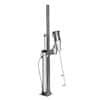 Industrial Mixer Lift Stand, Pneumatic; 42-82" Height