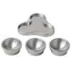 Cole-Parmer Heater Block Kit for Hot Plate or Stirring Hot Plate, Medium, 3x250 mL
