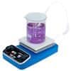 Cole-Parmer SHP-400-BC-120 Premium Digital Stirring Hot Plate, 6" x 6", Ceramic, Blue; 120 VAC