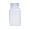 Cole-Parmer Square Wide-Mouth Plastic Bottle, HDPE, 175mL; 12/PK