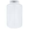 Cole-Parmer Square Wide-Mouth Plastic Bottle, PPCO, 4000mL