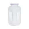 Cole-Parmer Square Wide-Mouth Plastic Bottle, HDPE, 4000mL