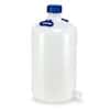 Cole-Parmer Heavy-Walled Narrow-Mouth Carboy w/ Spigot and Handle, HDPE; 50L (13 gal)