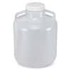 Cole-Parmer Wide-Mouth Carboy w/ Handles, LDPE; 10L (2.5 gal)