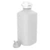 Cole-Parmer Heavy-Duty Vacuum Bottle, 53B Cap, HDPE; 2 L
