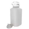 Cole-Parmer Heavy-Duty Vacuum Bottle, 83B Cap, HDPE; 4 L
