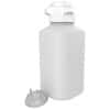 Cole-Parmer Heavy-Duty Vacuum Bottle,83B Cap, PP; 4 L