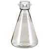 Cole-Parmer Shaker Flask, PC, sterile, flat base, vented, 2 L; 6/pk