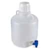 Cole-Parmer FDA-Compliant Carboy w/ Spigot and Handles, PP; 10L (2.5 gal)