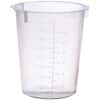 Cole-Parmer Plastic Beaker, Transparent Polypropylene, 400 mL, 50/pk