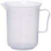 Cole-Parmer Plastic Beaker with Handle, Translucent PP, 250 mL, 5/pk