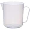 Cole-Parmer Plastic Beaker with Handle, Translucent PP, 500 mL, 5/pk