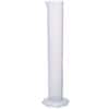 Cole-Parmer Plastic Graduated Cylinder, Translucent Polypropylene, 250 mL; 10/PK