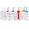 Cole-Parmer Safety Wash Bottle, LDPE, Assorted, 500mL (16oz); 6/PK