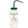 Cole-Parmer Safety Wash Bottle, LDPE, Methyl Ethyl Ketone, 500mL (16oz); 6/PK