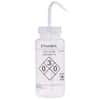 Cole-Parmer Safety Wash Bottle, LDPE, Ethanol, 500mL (16oz); 6/PK