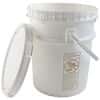 Cole-Parmer Screw-Top HDPE Pail with Handle, 5 gal (19 L); 1/Pk