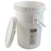 Cole-Parmer Screw-Top HDPE Pail with Handle, 6 Gal (23 L)