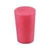 Cole-Parmer Solid Color-Coded Silicone Stoppers, Standard Size 2, Pink; 20/Bag
