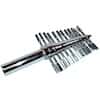 Cole-Parmer Cork Borer, 12 Piece Set, Plated Brass