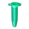 Cole-Parmer Microcentrifuge Tubes, Non-Sterile, Green, Polypropylene, Conical Bottom, 5 mL; 200/PK