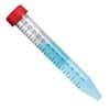 Cole-Parmer Centrifuge Tubes, Non-Sterile, Red Cap, Polypropylene, Conical-Bottom, 15 mL; 500/CS