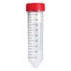 Cole-Parmer Centrifuge Tubes, Non-Sterile, Red Cap, Polypropylene, Conical-Bottom, 50 mL; 500/CS