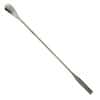 Nickel/SS Lab Spatulas with 1.13" Spoon x 1.63" Flat Blunt Ends; 3/Pk
