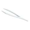 Cole-Parmer Reinforced Nylon Plastic Lab Forceps/Tweezers, Serrated Blunt Tips, 12.2 cm L (4.8"); 100/PK