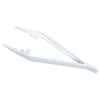 Cole-Parmer Reinforced Nylon Plastic Lab Forceps/Tweezers, Serrated Pointed Tip, 11.2 cm L (4.4"); 100/PK
