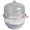 Cole-Parmer Vacuum Desiccator with Polycarbonate Cover and Base, 8"/200 mm dia