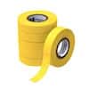 Cole-Parmer Write-On Lab Labeling Tape, Yellow, 1.27 cm (1/2") x 12.8 m (14 yds), 2.54 cm (1") Core; 6/PK