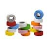 Cole-Parmer Write-On Lab Labeling Tape, Assorted Colors, 1.9 cm (3/4") x 12.8 m (14 yds), 2.54 cm (1") Core; 16/PK