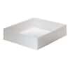 Cole-Parmer High-density polyethylene utility tray, 17 1/2" x 15 1/2" x 5"