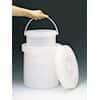 Heavy-Duty HDPE Crock with Cover, 3 gal; 1/Pk