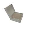 Cole-Parmer Cardboard Freezer Box, 5-1/4" x 5-1/4" x 2", with 81-Place Divider