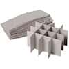 Cole-Parmer Cardboard Freezer Box Divider, 5-3/8" x 5-3/8" x 2-3/4", 16-Place, for 50 mL Tubes; Pack of 12