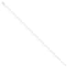 Cole-Parmer 40 Pound Nylon Ladder Cable Zip Ties, 7.5" L, White; 1000/PK