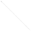 Cole-Parmer 40 Pound Nylon Ladder Cable Zip Ties, 11.5" L, White; 1000/PK