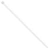 Cole-Parmer 50 Pound Nylon Cable Zip Ties, 7.5" L, White; 100/PK