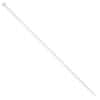 Cole-Parmer 50 Pound Nylon Cable Zip Ties, 12.0" L, White; 1000/PK
