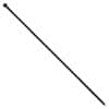 Cole-Parmer 50 Pound Nylon Cable Zip Ties, 12.0" L, Black; 1000/PK